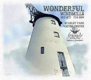 Windmills in the Fylde Exhibition in Stanley Park Visitor Centre until 7th November 2023