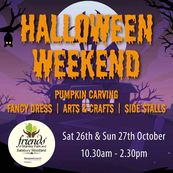 Stanley Park Blackpool Halloween Weekend Event 26/27 October 2024