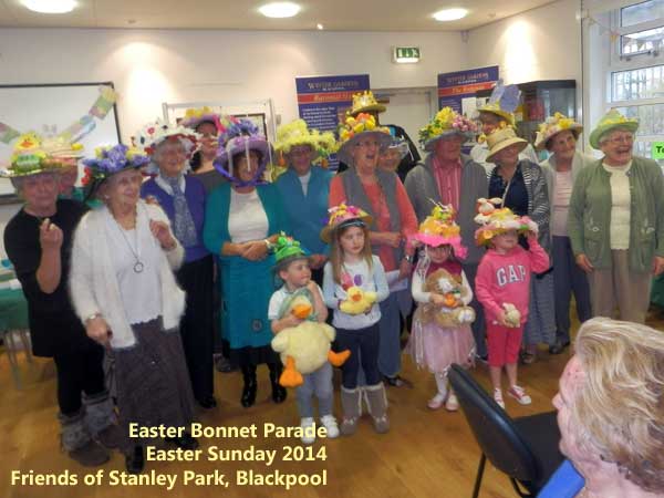 Friends of Stanley Park, Blackpool, Easter Fair and Easter Bonnet Parade 2014