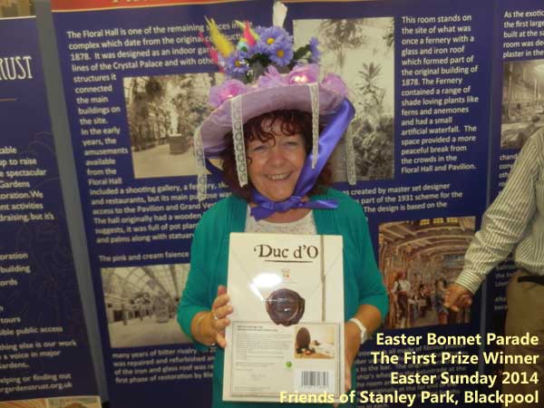 Friends of Stanley Park, Blackpool, Easter Fair and Easter Bonnet Parade 2014