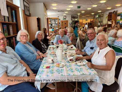 Friends of Stanley Park Afternoon Tea 19th July 2025