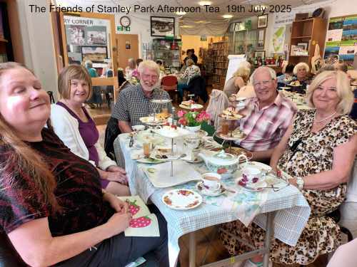 Friends of Stanley Park Afternoon Tea 19th July 2025
