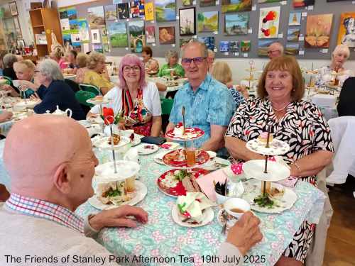 Friends of Stanley Park Afternoon Tea 19th July 2025
